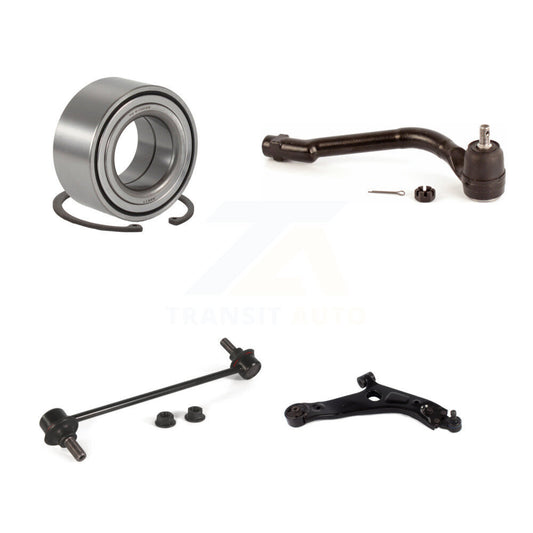 Bearing Lower Control Arm Outer Tie Rod Link Front Right Kit For Hyundai Tucson