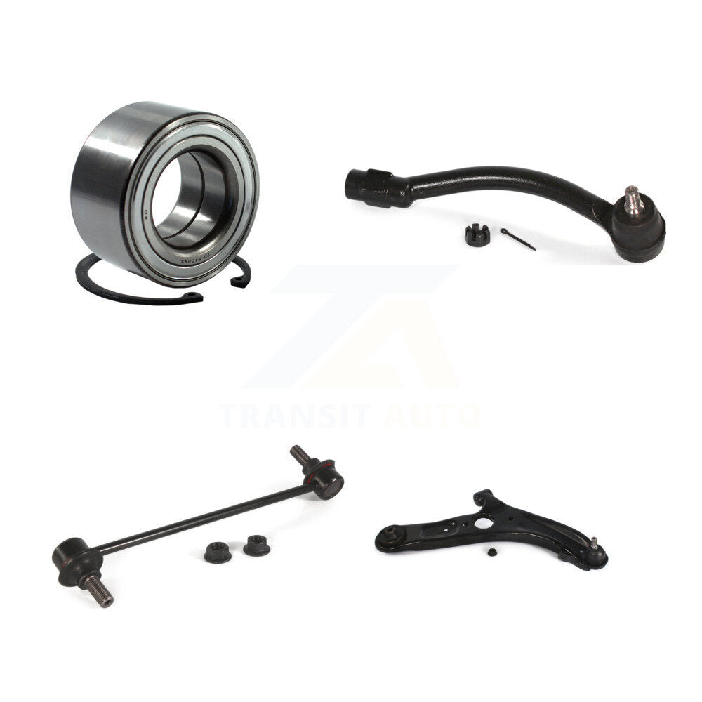 Bearing Lower Control Arm Outer Tie Rod Link Front Right Kit For Hyundai Elantra
