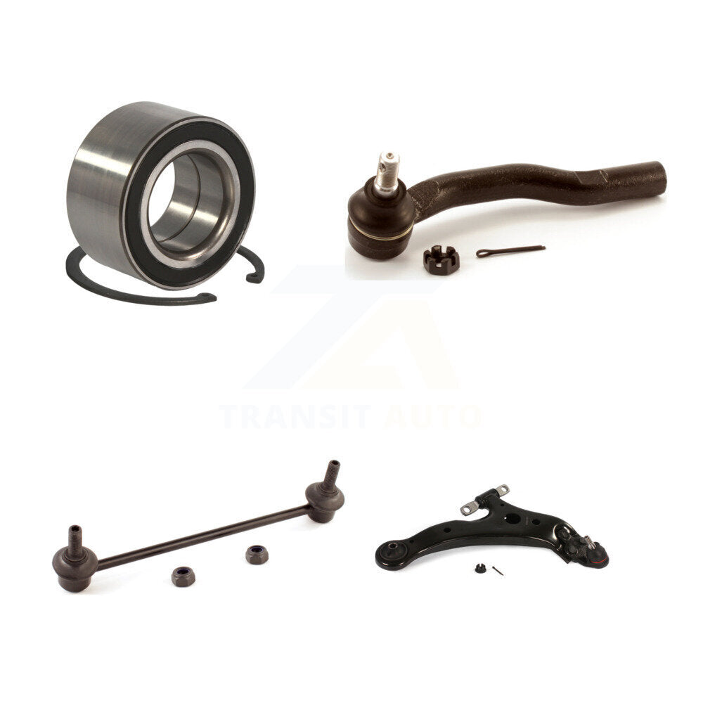 Bearing Lower Control Arm Outer Tie Rod & Link Front Right Kit For Toyota Camry