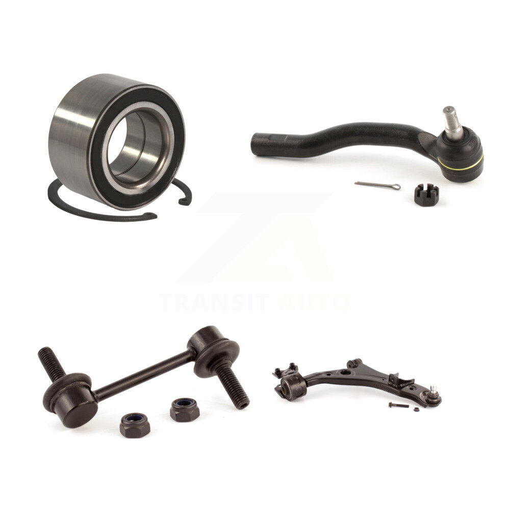 Bearing Lower Arm Outer Tie Rod & Link Front Right Kit For Ford Edge Lincoln MKX