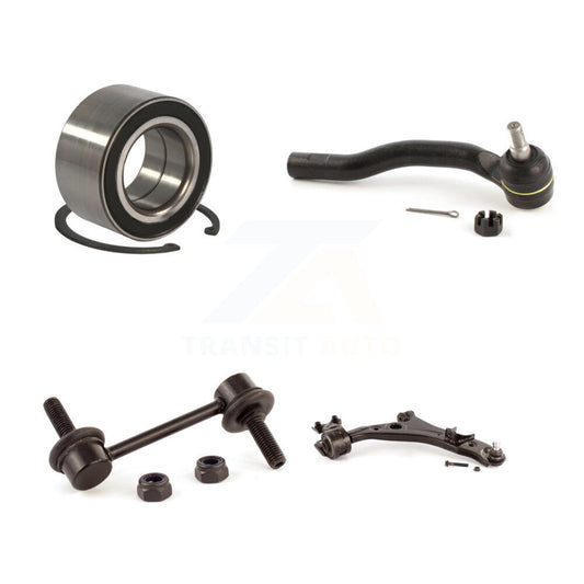 Bearing Lower Arm Outer Tie Rod & Link Front Right Kit For Ford Edge Lincoln MKX