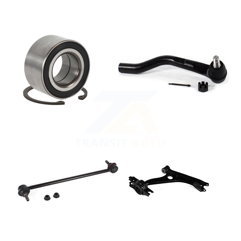 Bearing Lower Control Arm Outer Tie Rod End Link Front Right Kit For Honda Civic