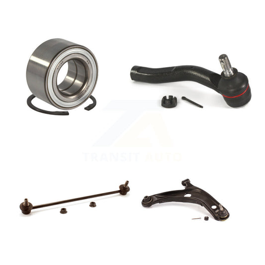 Bearing Lower Arm Outer Tie Rod & Link Front Right Kit For Toyota Yaris Prius C