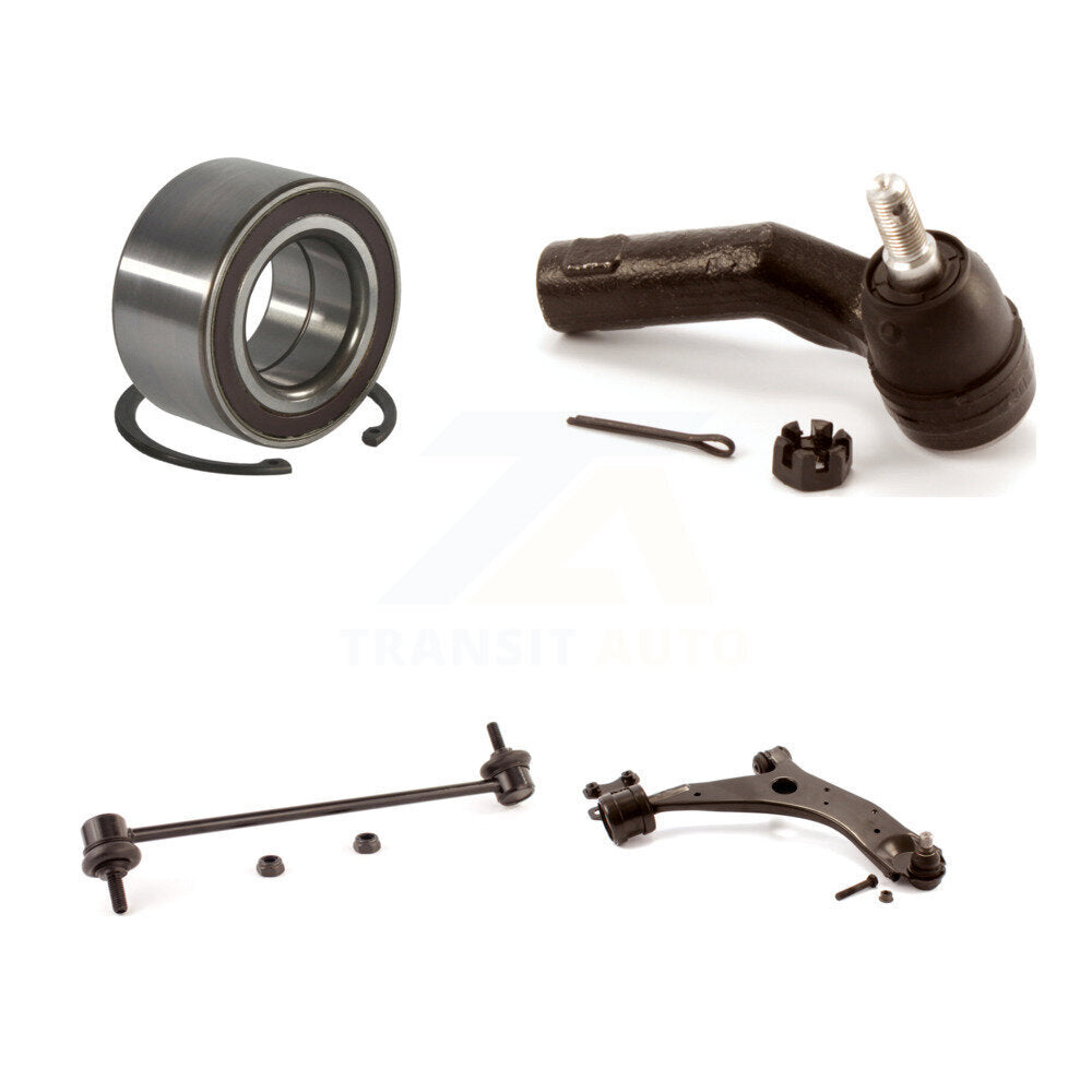 Bearing Lower Control Arm Outer Tie Rod Link Front Right Kit For Mazda 3 5 Sport