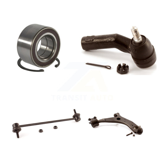 Bearing Lower Control Arm Outer Tie Rod Link Front Right Kit For Mazda 3 5 Sport