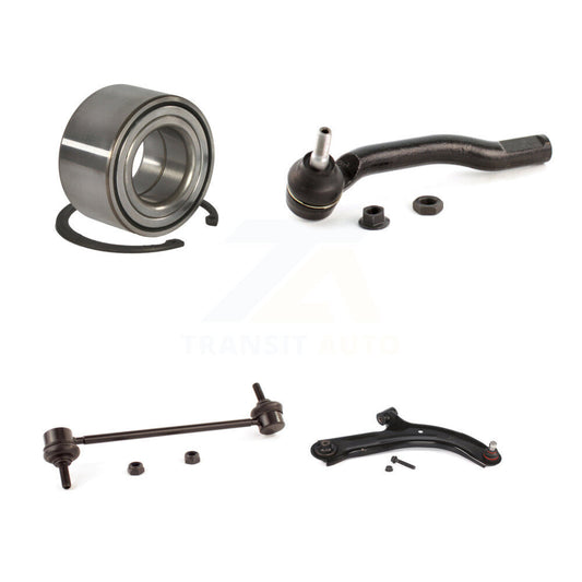 Bearing Lower Arm Outer Tie Rod Link Front Right Kit For 2010-2011 Nissan Versa