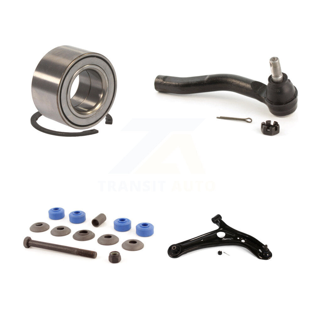 Bearing Lower Control Arm Outer Tie Rod End Link Front Right Kit For Toyota Echo