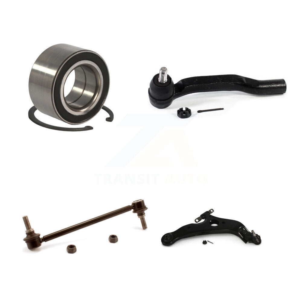 Bearing Lower Arm Outer Tie Rod Link Front Right Kit For 2004-2010 Toyota Sienna