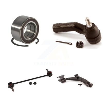 Bearing Lower Arm Outer Tie Rod Link Front Right Kit For 2010-2013 Mazda 3 Sport