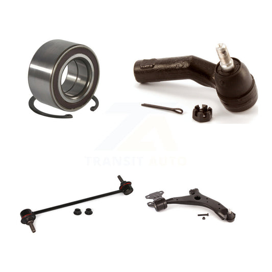 Bearing Lower Arm Outer Tie Rod Link Front Right Kit For 2010-2013 Mazda 3 Sport