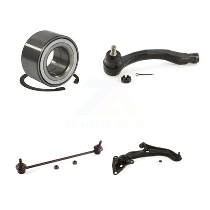 Wheel Bearing Lower Control Arm Outer Tie Rod Link Front Right Kit For Honda Fit