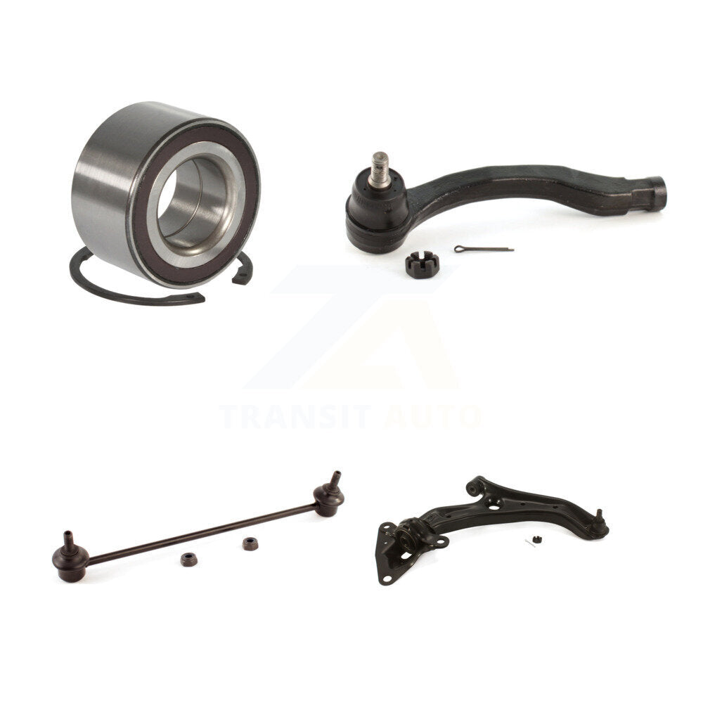 Bearing Lower Arm Outer Tie Rod Link Front Right Kit For 2010-2011 Honda Insight