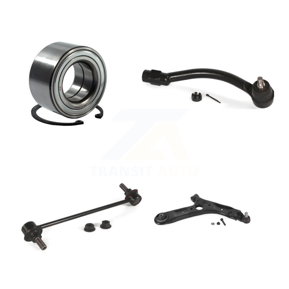Bearing Lower Control Arm Outer Tie Rod End Link Front Right Kit For Kia Soul EV