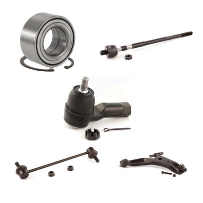 Bearing Lower Arm Tie Rod Link Front Right Kit (5Pc) For 01-06 Hyundai Santa Fe