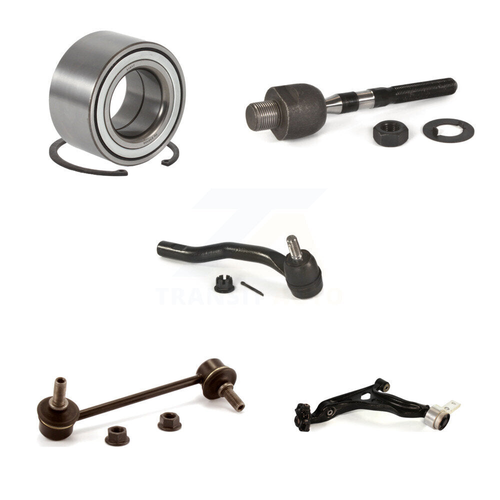 Bearing Lower Control Arm Tie Rod & Link Front Right Kit (5Pc) For Mazda 6 3.7L