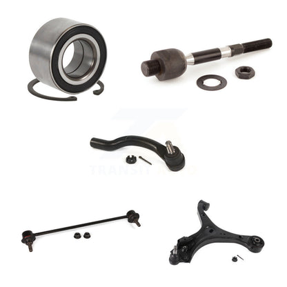 Bearing Lower Control Arm Tie Rod Link Front Right Kit (5Pc) For Honda Civic ILX