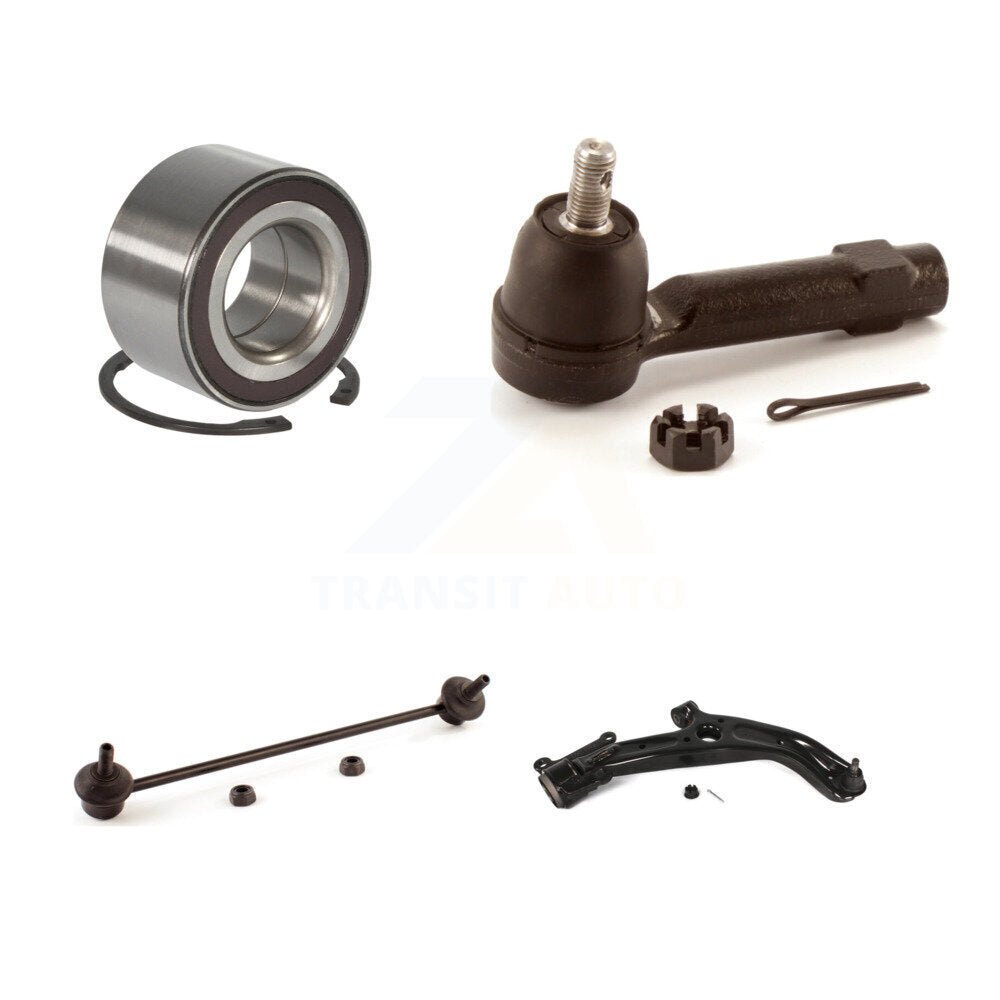 Bearing Lower Arm Outer Tie Rod End Link Front Right Kit For 2007-2008 Honda Fit
