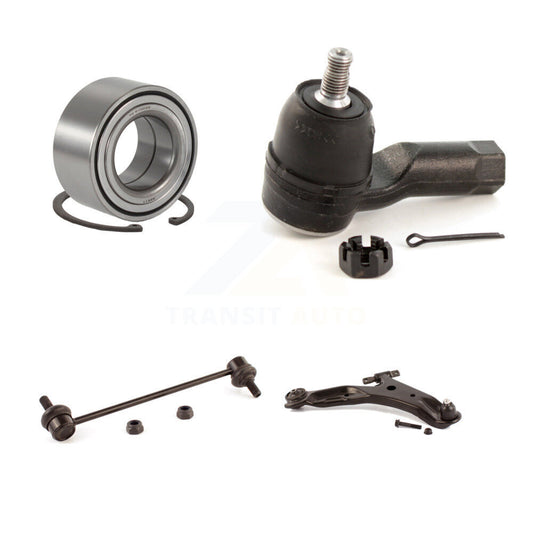 Bearing Lower Arm Outer Tie Rod Link Front Right Kit For 01-06 Hyundai Santa Fe