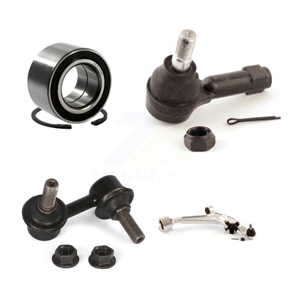 Bearing Lower Control Arm Outer Tie Rod Link Front Right Kit For Nissan X-Trail