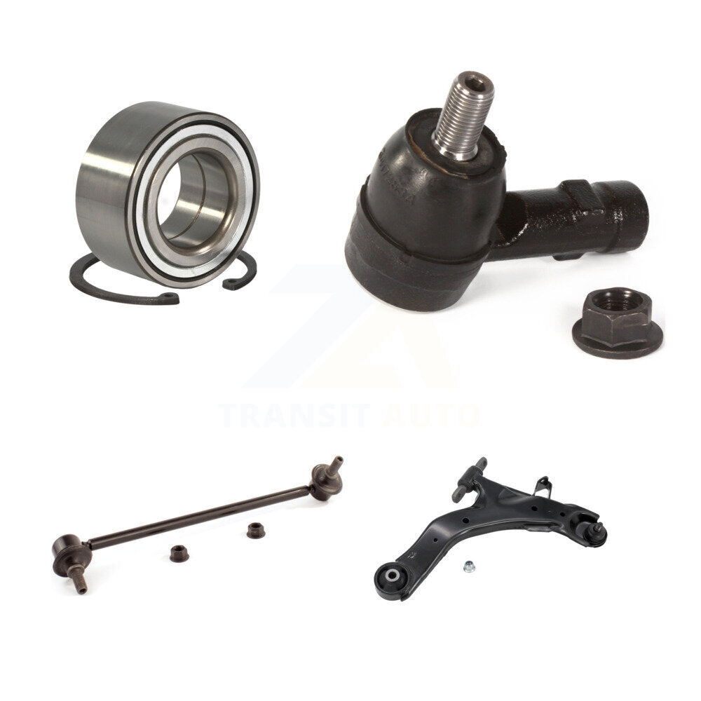 Bearing Lower Control Arm Outer Tie Rod Link Front Right Kit For Hyundai Tiburon