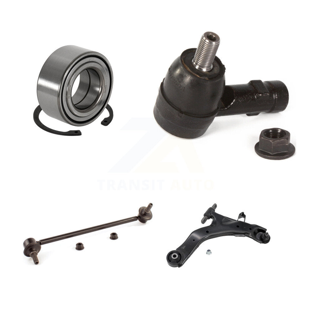 Bearing Lower Control Arm Outer Tie Rod Link Front Right Kit For Hyundai Tiburon