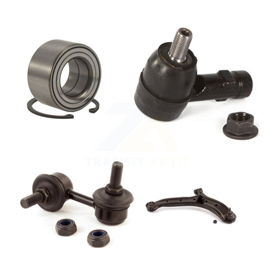 Bearing Lower Arm Outer Tie Rod & Link Front Right Kit For 00-05 Hyundai Accent