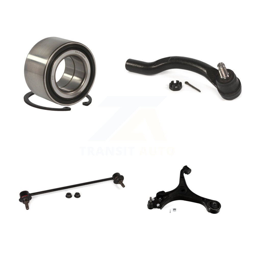 Bearing Lower Control Arm Outer Tie Rod Link Front Right Kit For Honda Civic ILX