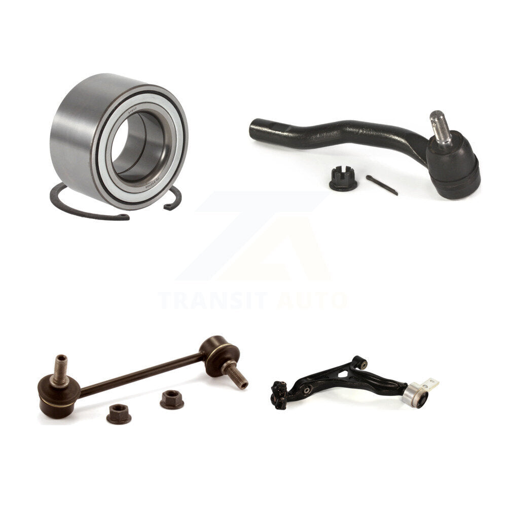 Bearing Lower Control Arm Outer Tie Rod & Link Front Right Kit For Mazda 6 3.7L