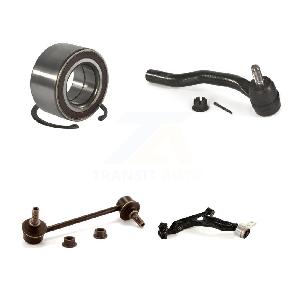 Bearing Lower Control Arm Outer Tie Rod & Link Front Right Kit For Mazda 6 2.5L