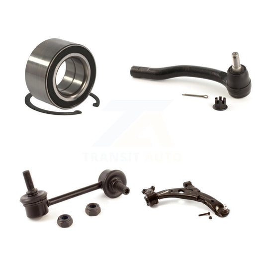 Bearing Lower Arm Outer Tie Rod & Link Front Right Kit For 2007-2012 Mazda CX-7