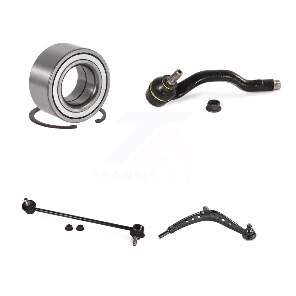 Bearing Lower Control Arm Outer Tie Rod Link Front Right Kit For BMW 325xi 330xi