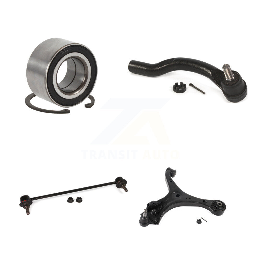 Bearing Lower Control Arm Outer Tie Rod Link Front Right Kit For Honda Civic ILX