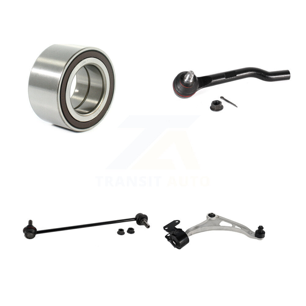 Bearing Lower Arm Outer Tie Rod & Link Front Right Kit For 17-19 Honda Ridgeline