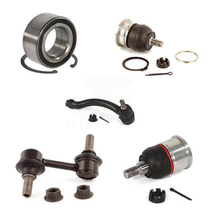 Bearing Upper Lower Ball Joint Outer Tie Rod & Link Front Left Kit For Acura TL