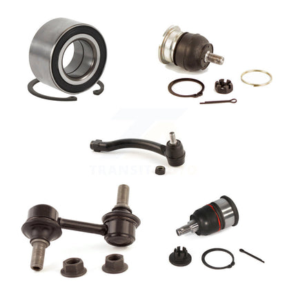Bearing Upper Lower Ball Joint Outer Tie Rod & Link Front Left Kit For Acura TL