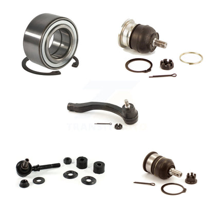 Bearing Upper Lower Ball Joint Outer Tie Rod Link Front Left Kit (5Pc) For Acura