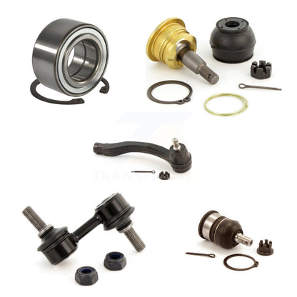 Bearing Upper Lower Ball Joint Outer Tie Rod Link Front Left Kit For Honda Civic
