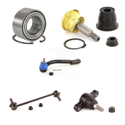 Bearing Upper Lower Ball Joint Outer Tie Rod Link Front Left Kit For Kia Optima