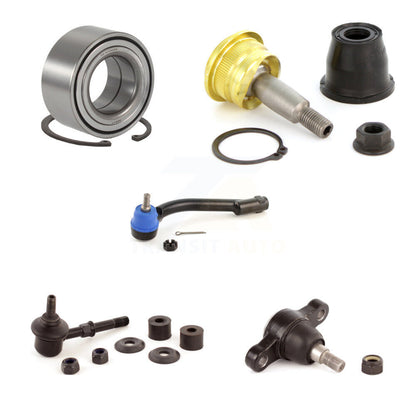 Bearing Upper Lower Ball Joint Outer Tie Rod Link Front Left Kit For Kia Optima