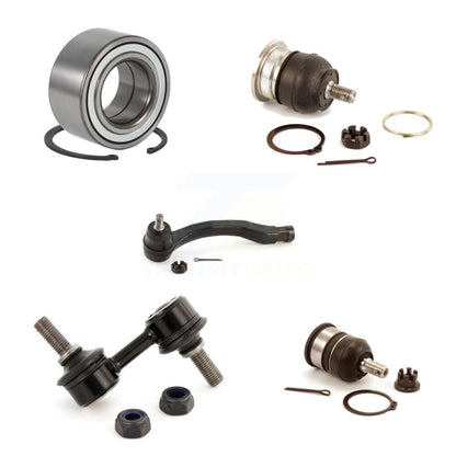 Bearing Upper Lower Ball Joint Outer Tie Rod Link Front Right Kit For Honda CR-V