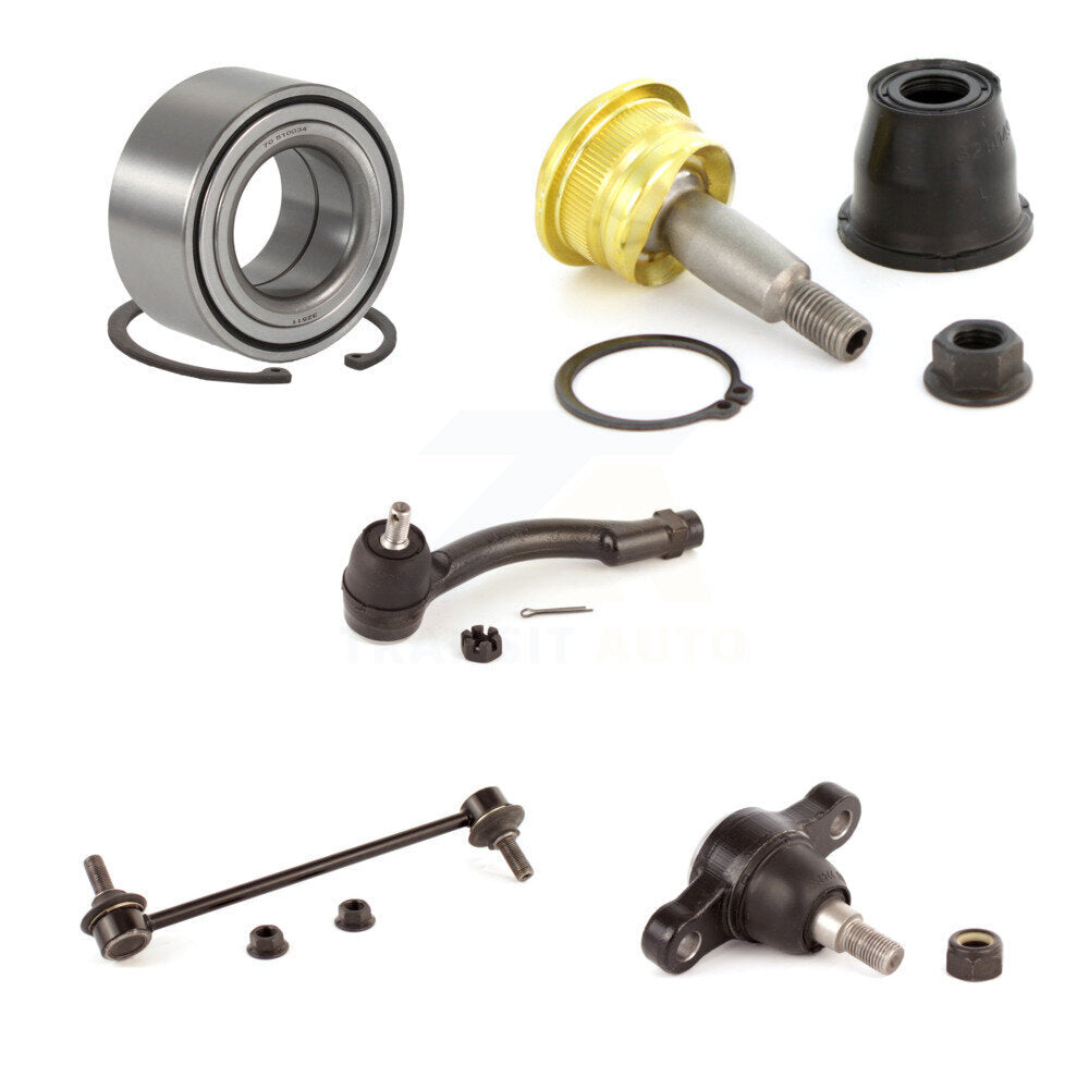 Bearing Upper Lower Ball Joint Outer Tie Rod Link Front Right Kit For Kia Optima