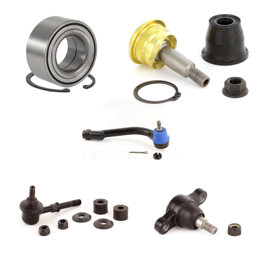 Bearing Upper Lower Ball Joint Outer Tie Rod Link Front Right Kit For Kia Optima