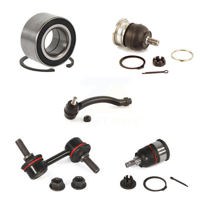 Bearing Upper Lower Ball Joint Outer Tie Rod & Link Front Right Kit For Acura TL