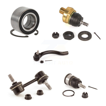 Bearing Upper Lower Ball Joint Outer Tie Rod Link Front Right Kit (5Pc) For TSX