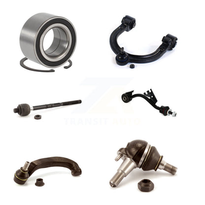 Wheel Bearing Upper Control Arm Lower Ball Joint Tie Rod Link Front Left Kit For