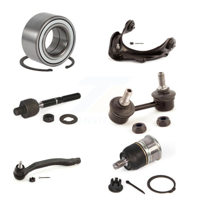 Bearing Upper Control Arm Lower Ball Joint Tie Rod Link Front Left Kit For Honda