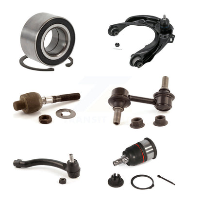 Wheel Bearing Upper Control Arm Lower Ball Joint Tie Rod Link Front Left Kit For