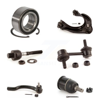 Bearing Upper Arm Lower Ball Joint Tie Rod Link Front Left Kit For Honda Accord