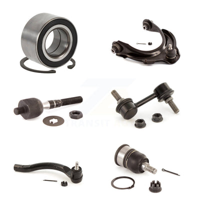 Bearing Upper Arm Lower Ball Joint Tie Rod Link Front Left Kit For Honda Accord