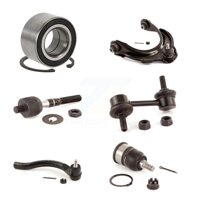 Bearing Upper Arm Lower Ball Joint Tie Rod Link Front Left Kit For Honda Accord